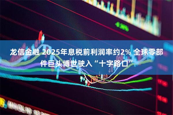 龙信金融 2025年息税前利润率约2% 全球零部件巨头博世驶入“十字路口”